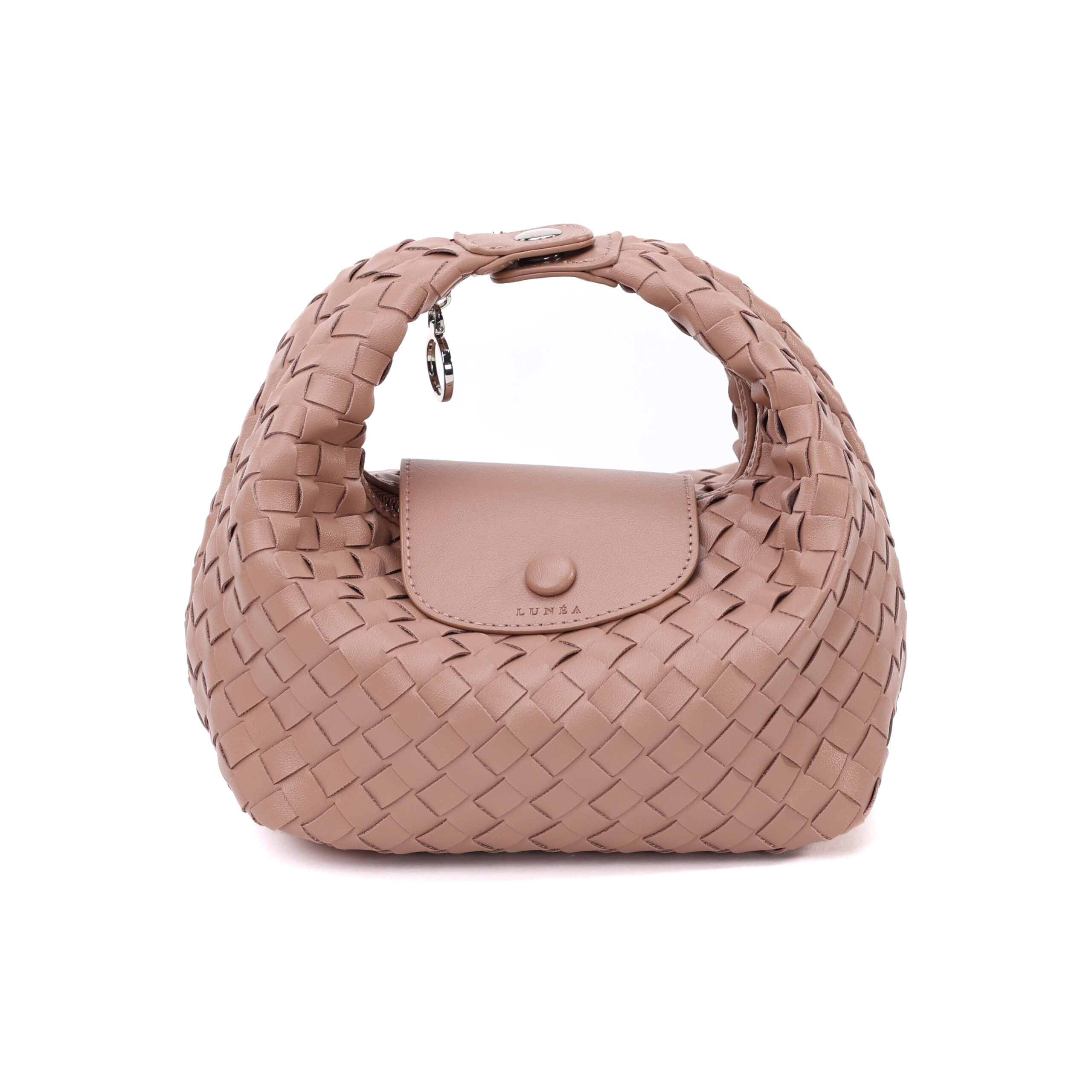 Orika Woven Shoulder & Crossbody Bag-Sakura Beige