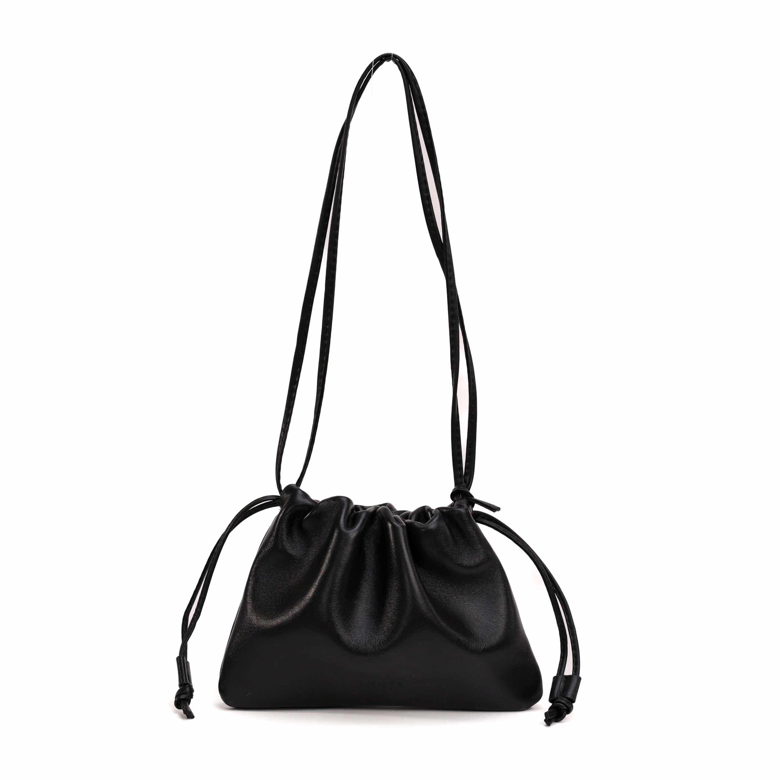 LUNÉA The Musubi Sheepskin Bag-Kuro Black