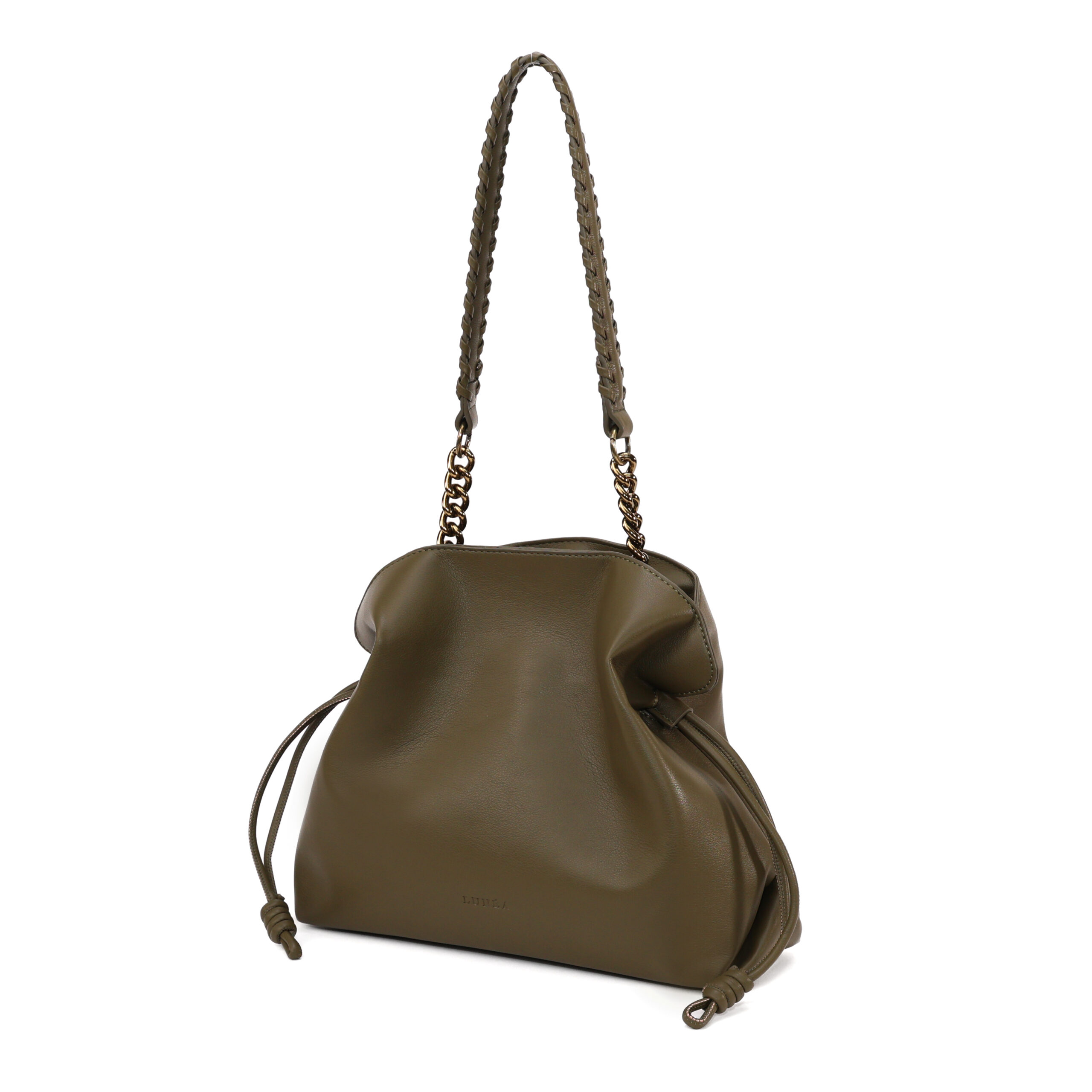 Maren Edition II — Drawstring Shoulder Bag Moss Green